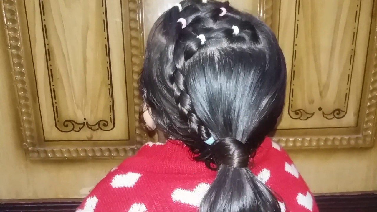 تسريحات للشعرجميله وسريعه للاطفال الصغيرين👍💖