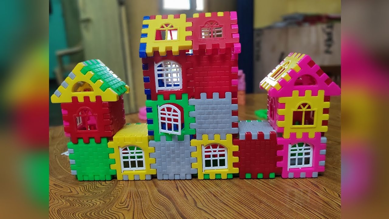 puzzles se ghar kaise bnaye|| खिलौना  से घर कैसे बनाएं ||