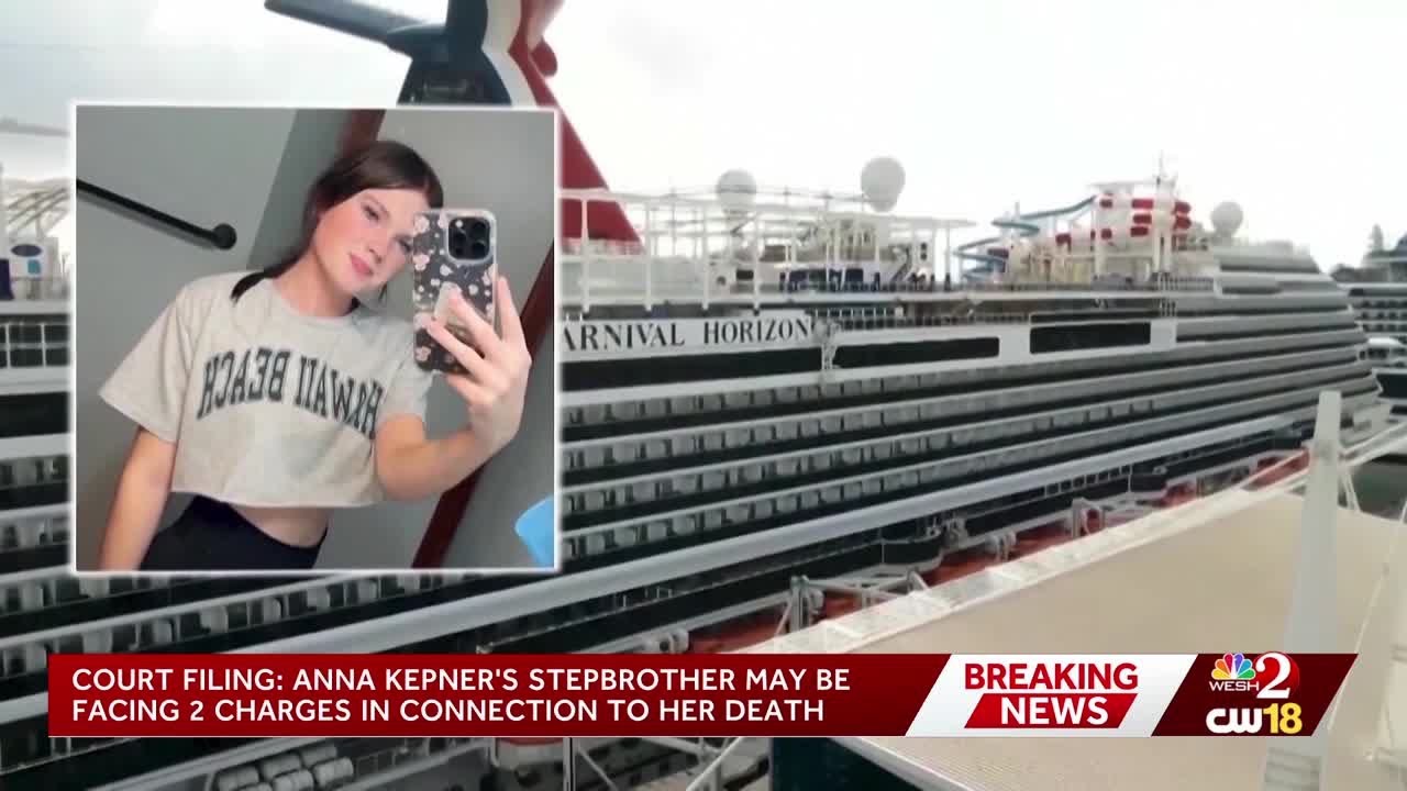 Stepbrother of Titusville teen found dead on cruise named main suspect, facing 2 charges