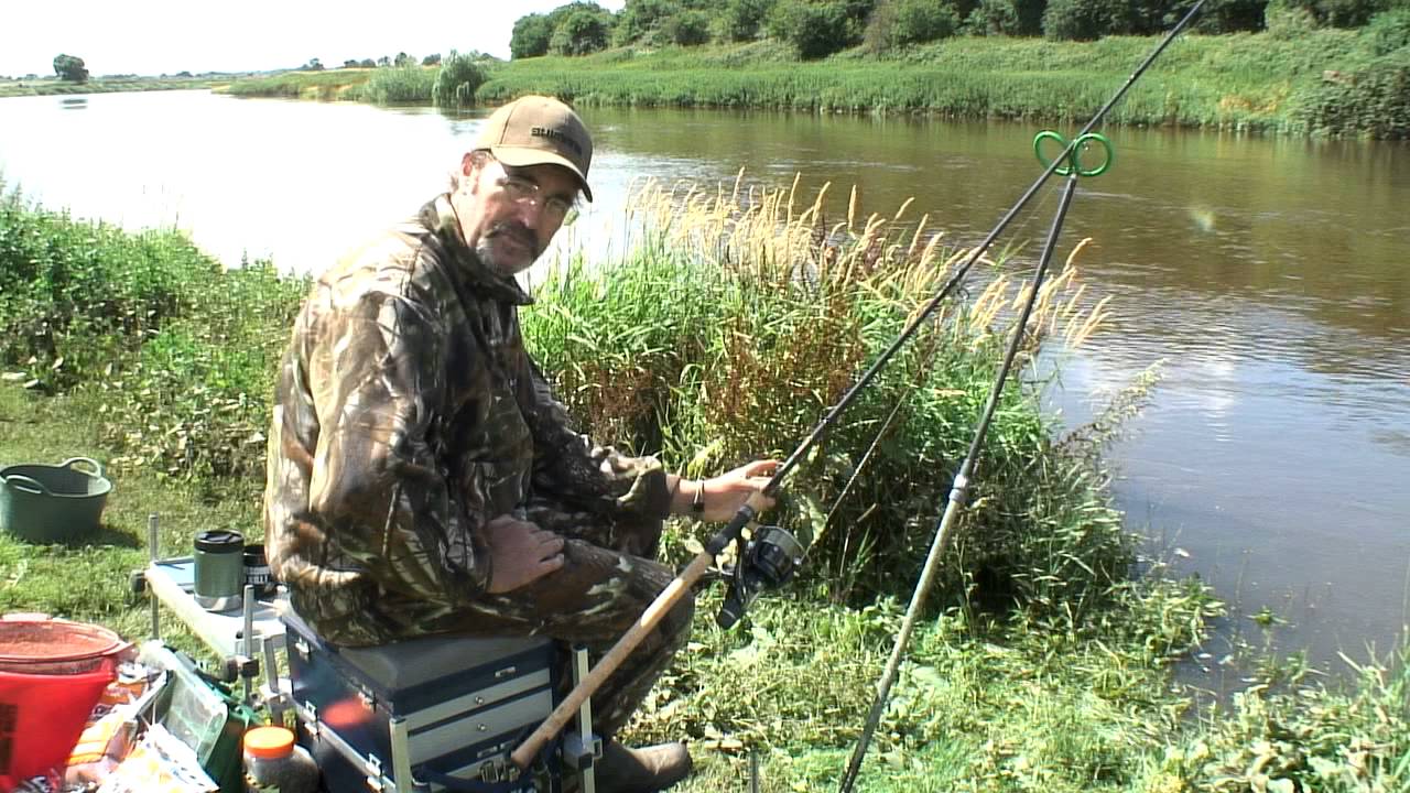 Mick Brown and Jan Porter in Session - River Trent Barbel
