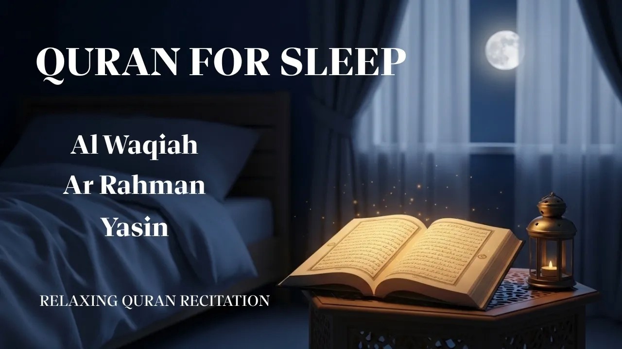 Surah Al-Waqiah, Ar-Rahman & Yasin | Peaceful Quran Recitation