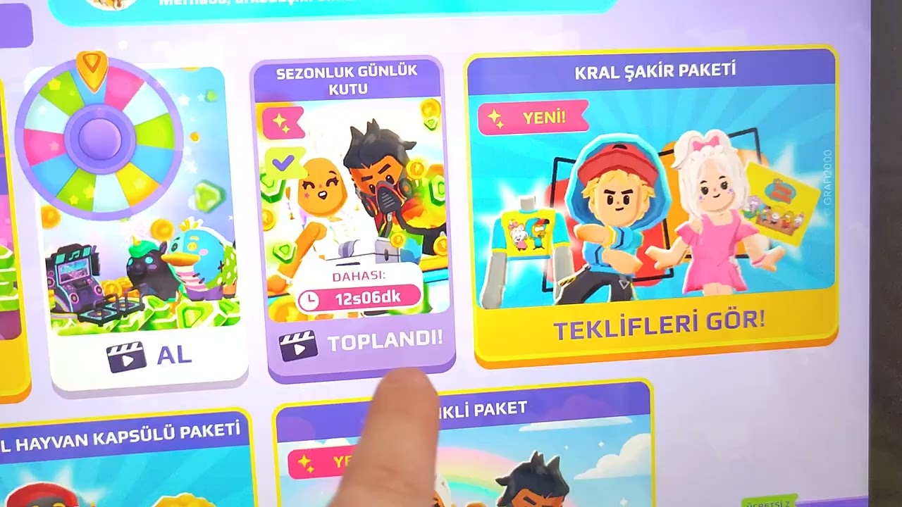 Günlük odullerimi sizlerle aciyorum 