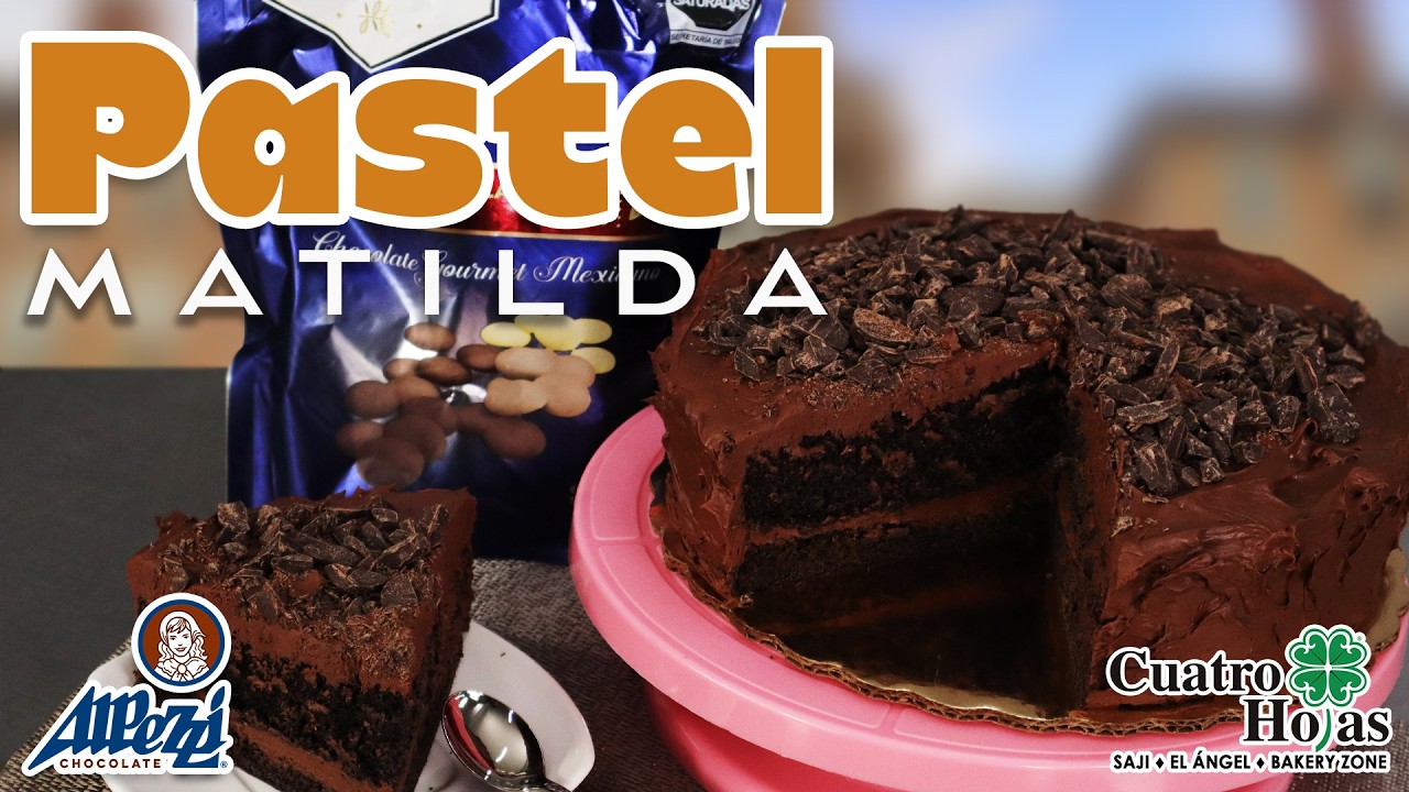 ASTEL MATILDA DE CHOCOLATE 🍫🔥 | El Pastel MÁS Chocolatoso con Alpezzi