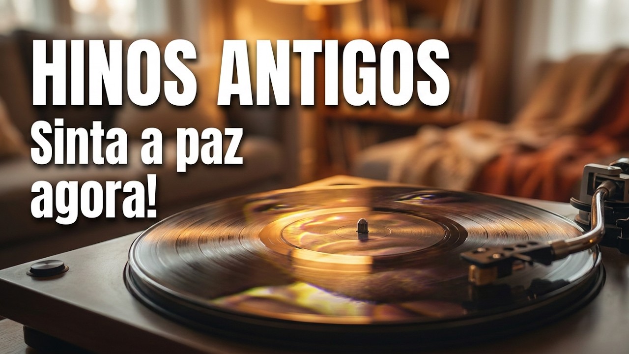 🎹 Ouça Estes Hinos Antigos Quando Precisar de Paz | 45 Min de Louvores Cantados e Instrumentais