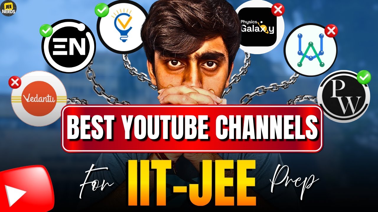 Get 99 Percentile with these Youtube Channels | JEE 2026 | JEE 2027 | IIT BOMBAY
