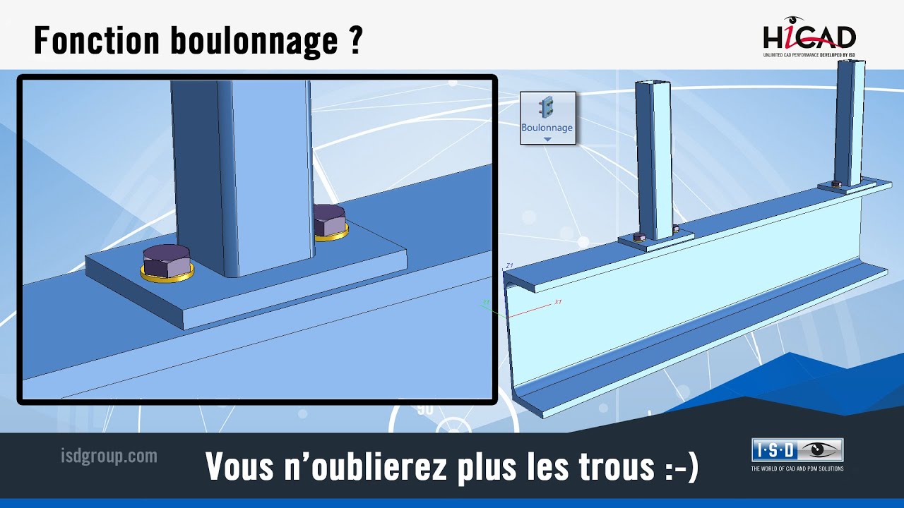HiCAD - Boulonnage
