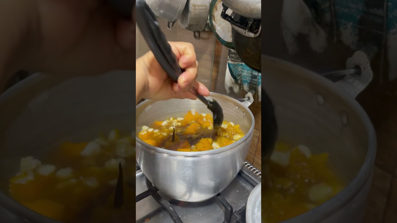 Colada de zapallo con mote