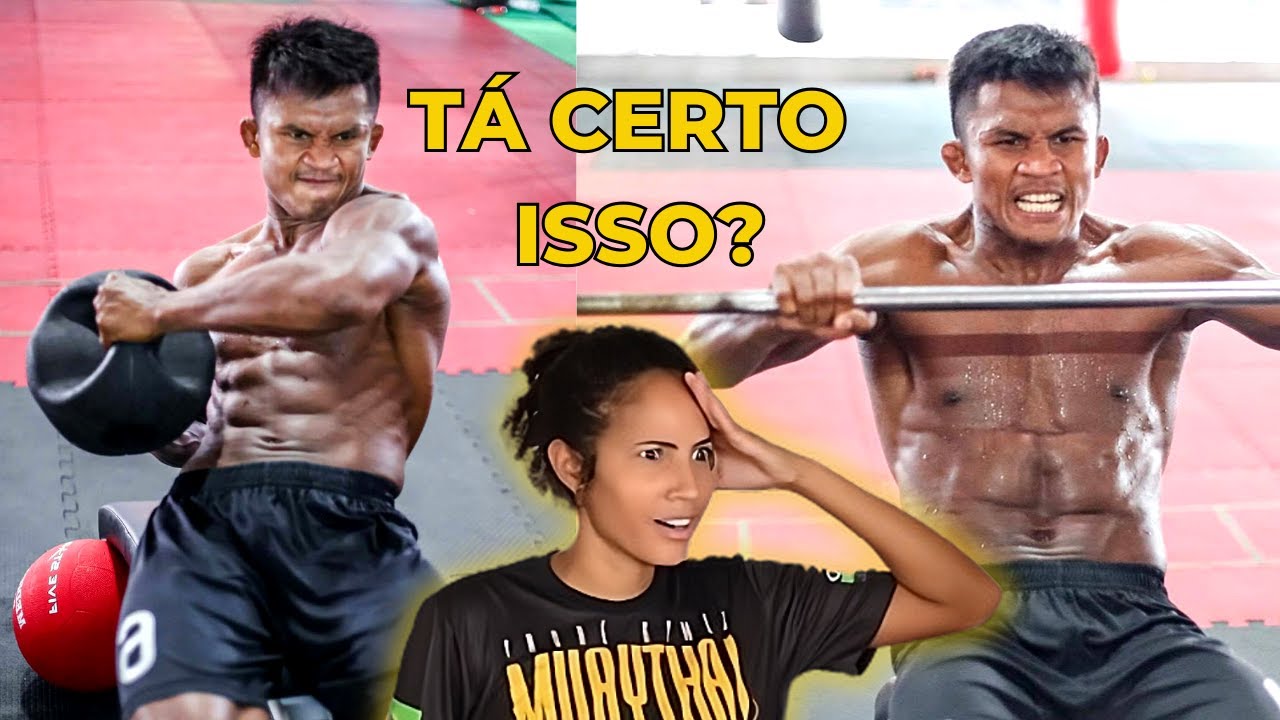 REACT TREINO FÍSICO DO BUAKAW