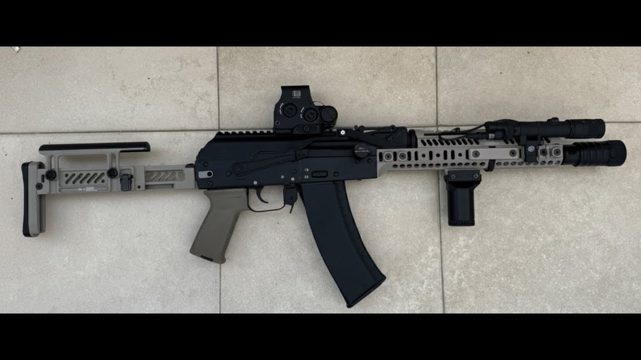 VFC AK-105 GBBR ALPHA BUILD GAMEPLAY