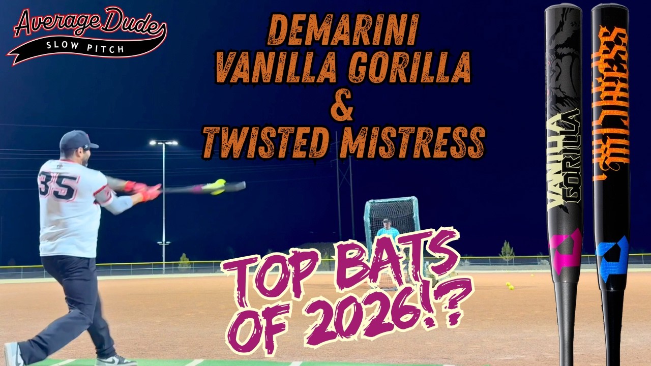 DeMarini Vanilla Gorilla & Twisted Mistress | Top Bats of 2026!? | USSSA Slowpitch Bat Review