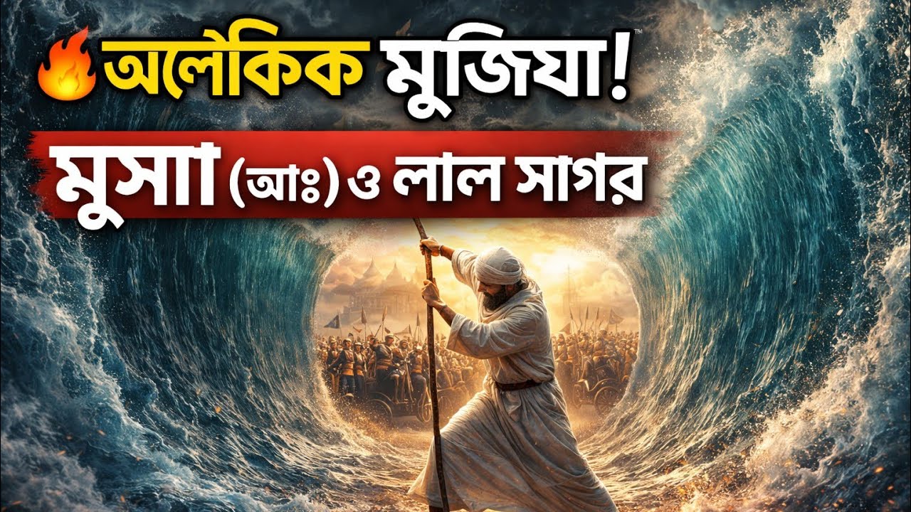 হযরত Musa (AS) (আঃ) এর জীবনের সবচেয়ে শক্তিশালী ও অলৌকিক ঘটনা 