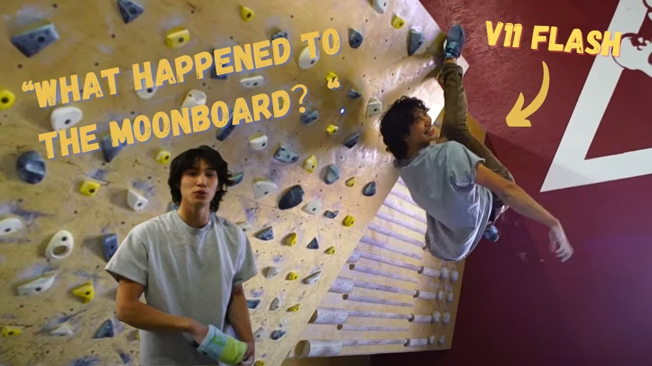 Moonboard размягчился? Сессия по самым сложным новым тестам