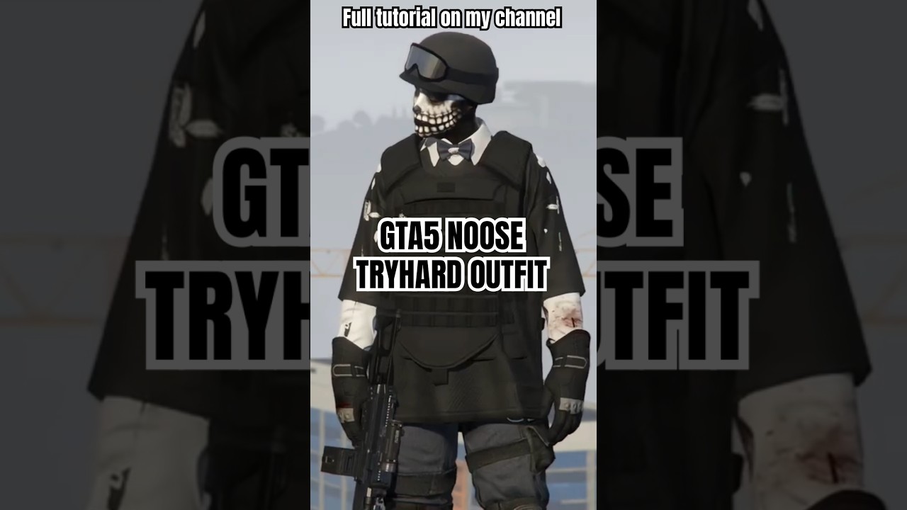 GTA5 NOOSE Male Modded Outfit! #gta #gta5 #gtaoutfits #gaming #shorts