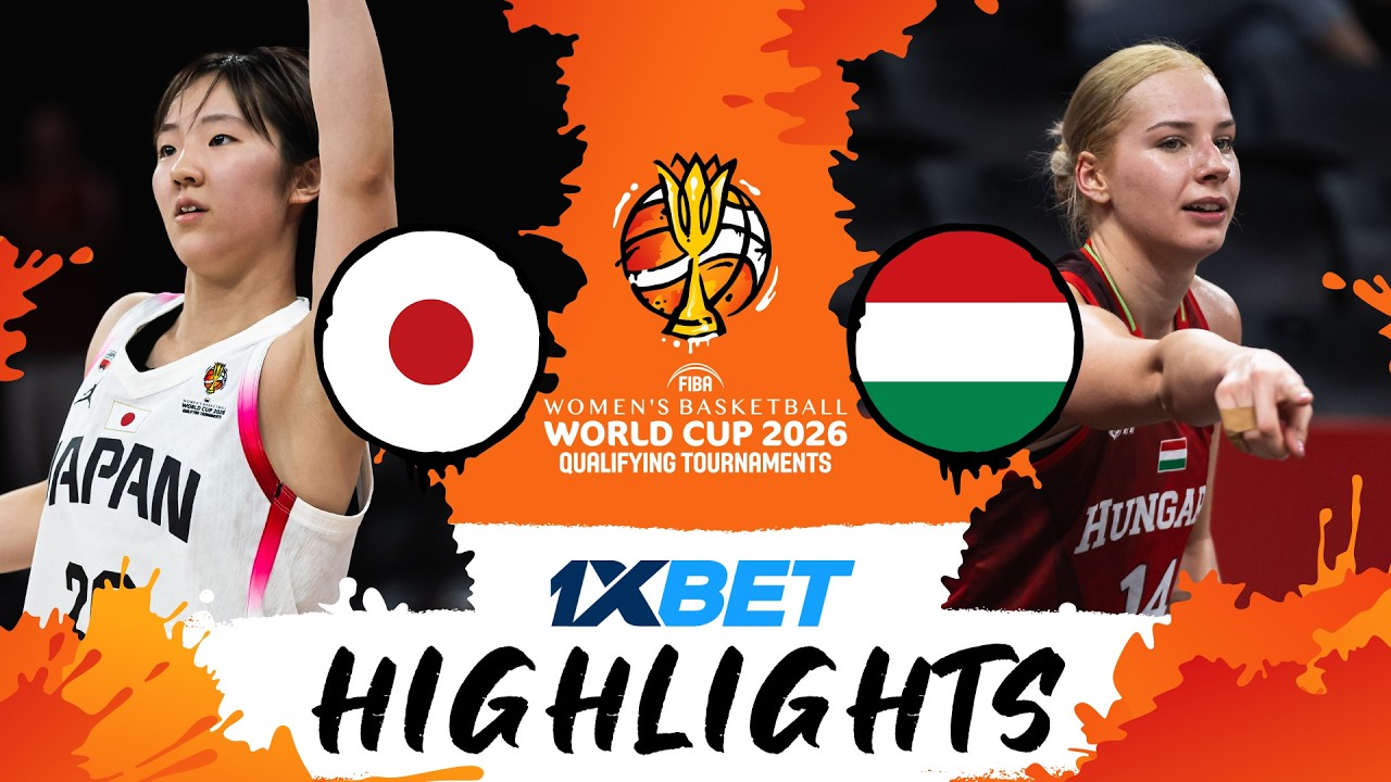Japan 🇯🇵 v Hungary 🇭🇺 | Highlights | #FIBAWWC 2026 Qualifying Tournament