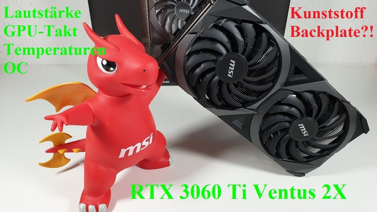 MSI RTX 3060 Ti Ventus 2X - Reichen zwei 100mm Lüfter aus?