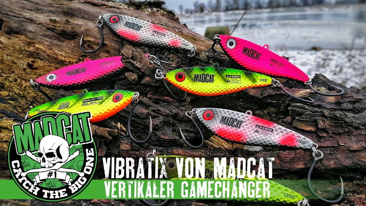 VIBRATIX von MADCAT: Top Wallerk&ouml;der f&uuml;r das pelagische und vertikale Angeln auf Wels I Vertical Jig