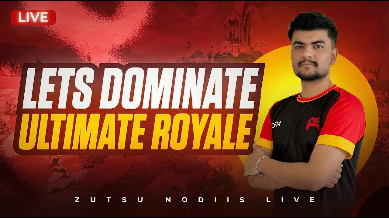 ULTIMATE ROYALE RANK BOOST WITH TEAM | NODI | BGMI
