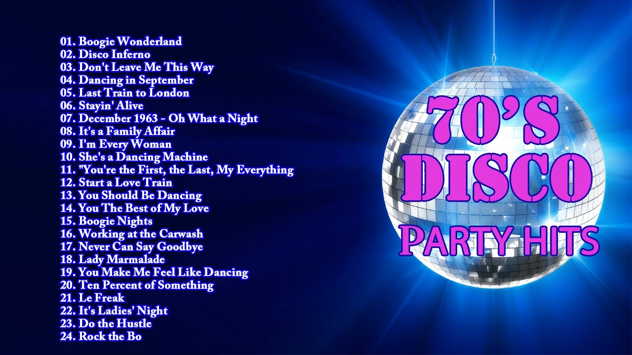 Best Songs of 70's Disco Music | Greatest Hits of Seventies Disco Fashion