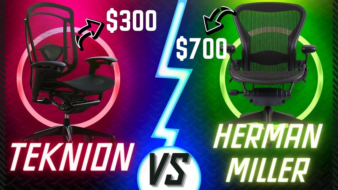 Herman Miller Aeron vs. Teknion Nuova Contessa: Which Offers the Best Value for Money?