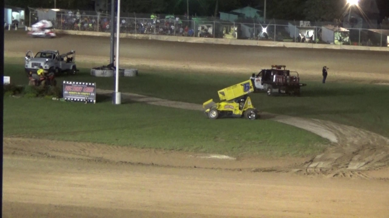 Plymouth Dirt Track 360 Sprint Car A Main June 17 2017