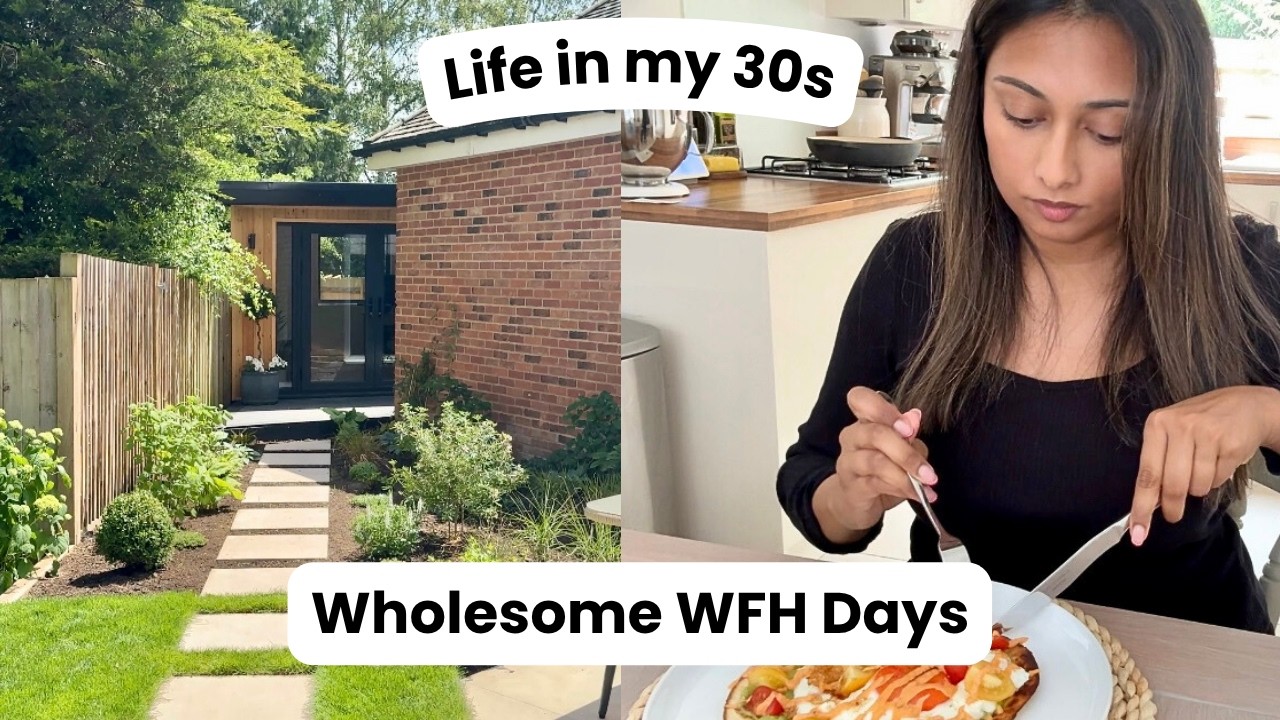wholesome wfh days | mini makeup haul, growing veg & easy meals | LIFE IN MY 30s UK