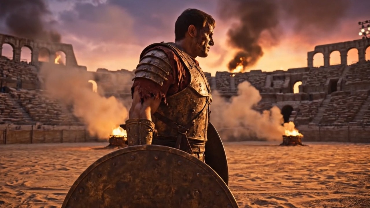 Gladiator Focus Diary 🌙  Inner Peace Forged by Strength