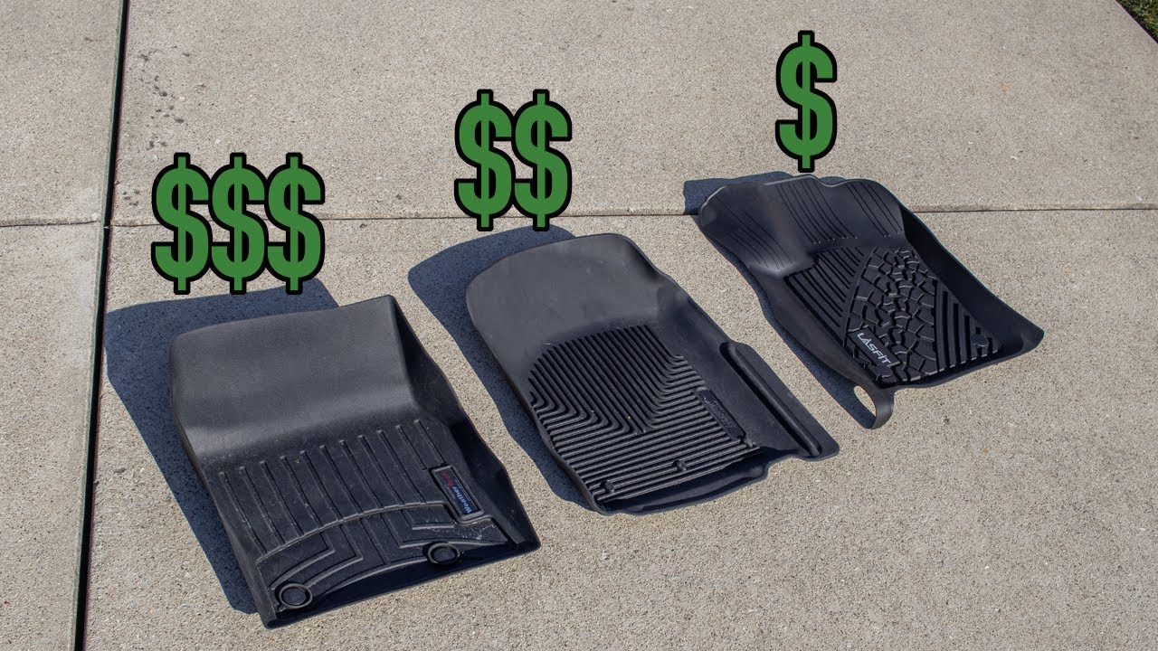Who Makes The BEST Floor Mats? (Lasfit vs Husky vs Weathertech!)