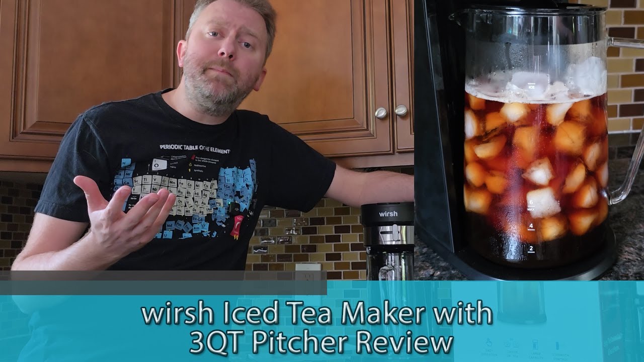 Summer Game-Changer? Wirsh Iced Tea Maker Review 🍹💧 [Cold Brew Magic in Minutes!]