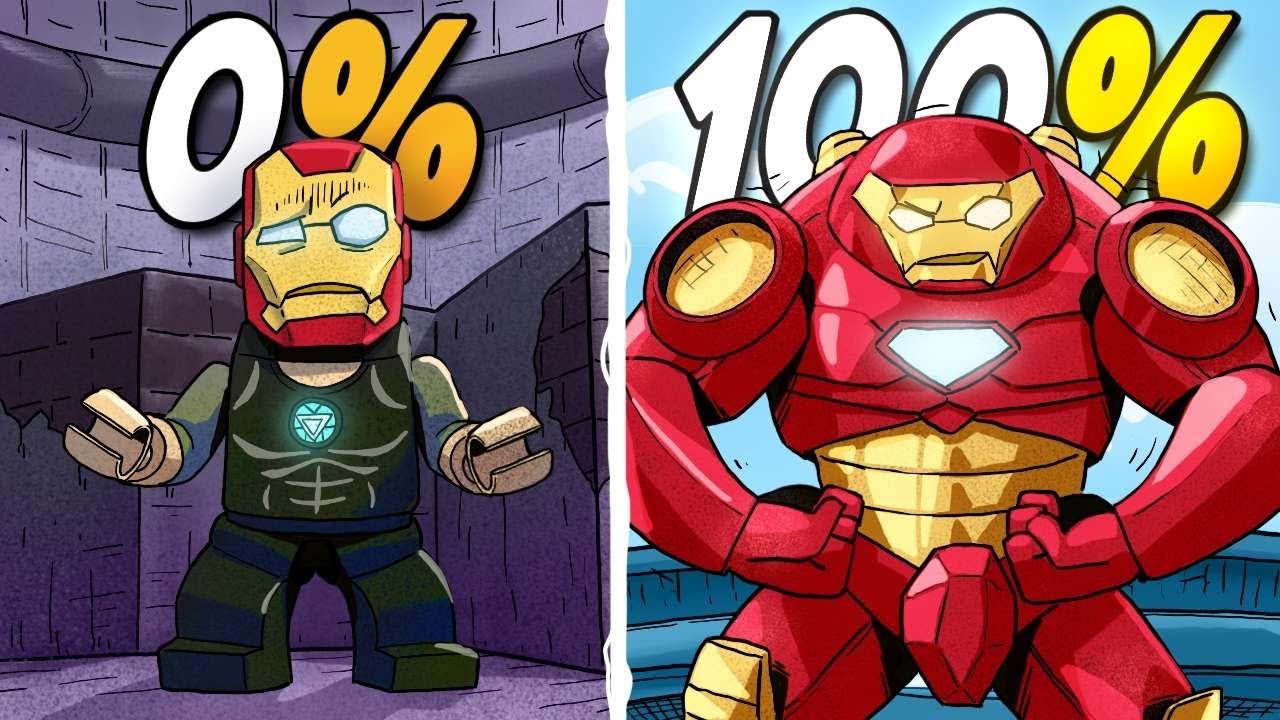 Я сыграл 100% игр Lego Marvel Superheroes