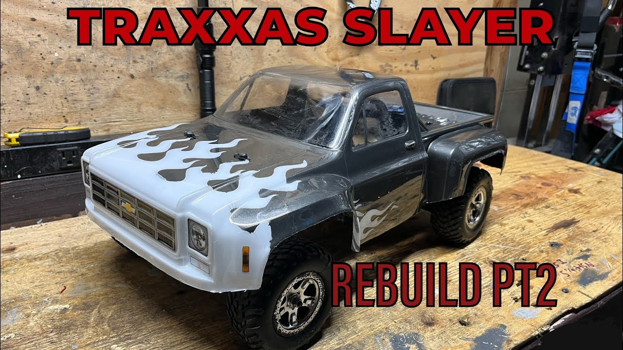 Вторая часть восстановления Traxxas Slayer 4x4! Почти готово!
