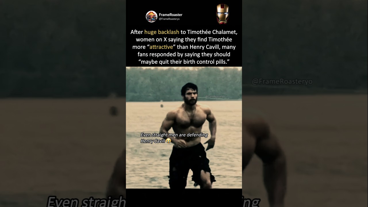 Timoth&eacute;e Chalamet vs Henry Cavill Debate Explodes Online #timotheechalamet #henrycavill