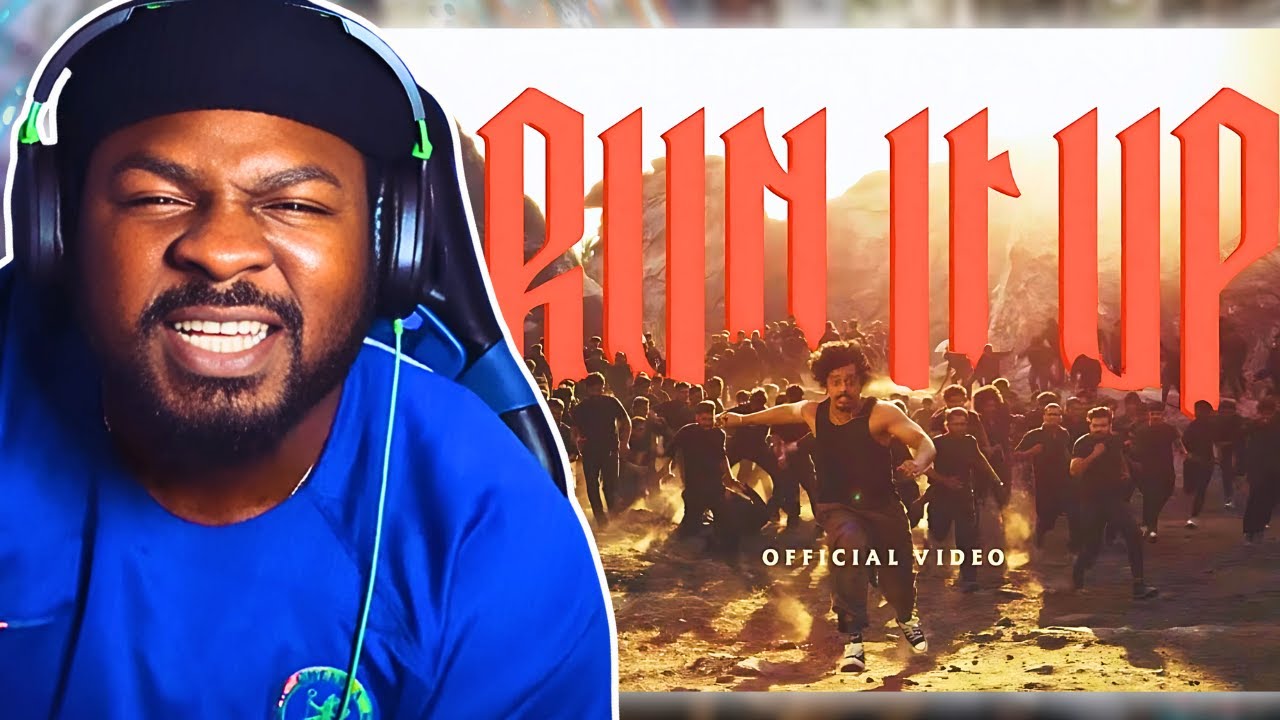 HANUMANKIND-RUN IT UP (He has done it again, proudly representing India to the fullest!)| REACTION.