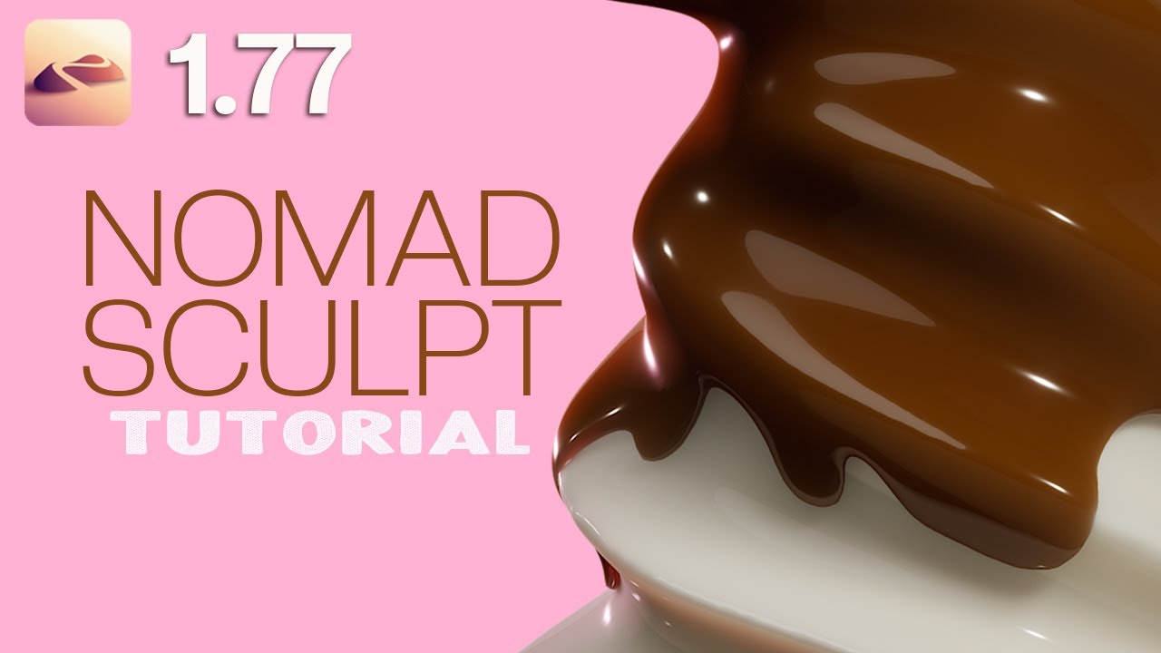 Nomad Sculpt 1.78 Full Tutorial: Tube Tool Ice Cream