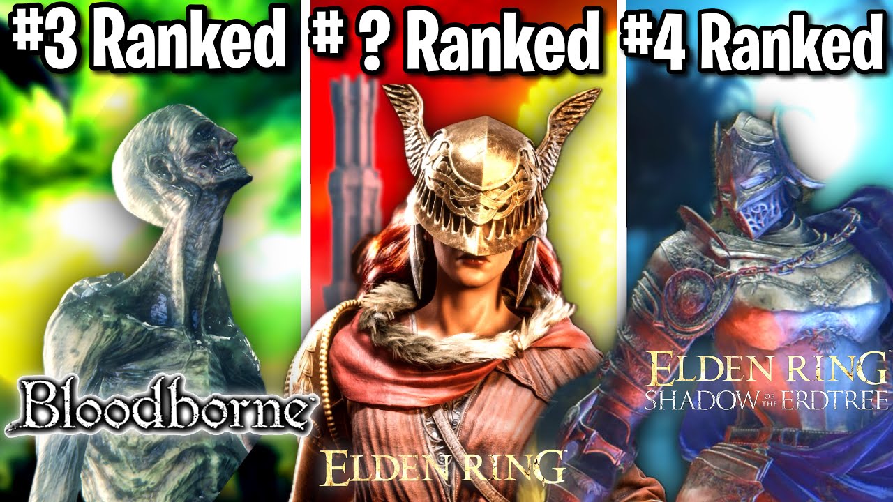 Top 20 HARDEST Bosses in Souls History! (DeS - Elden Ring)