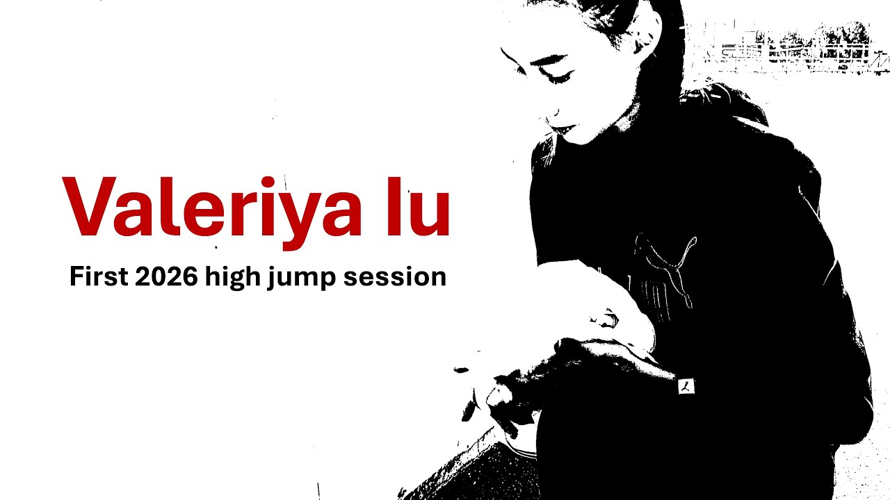 Valeriya Iu, first high jump session in 2026!