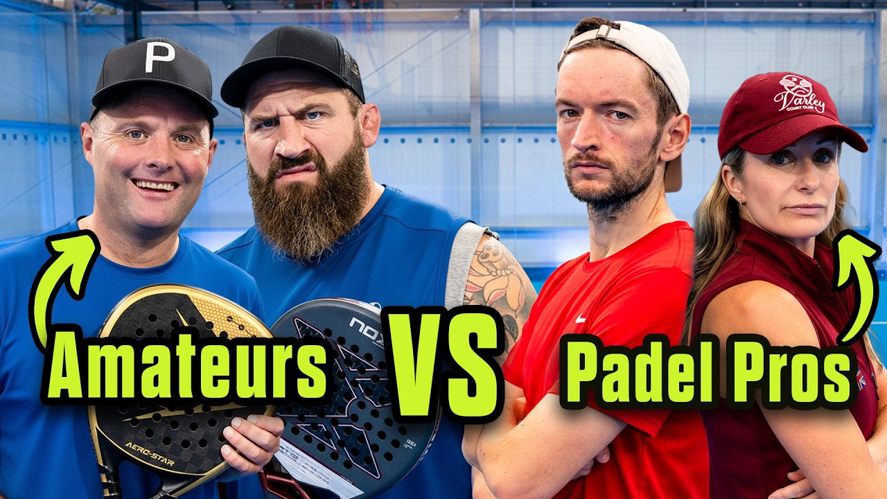 Can Tubes & Joe Marler Win 5 Points Against TOP Padel Players?