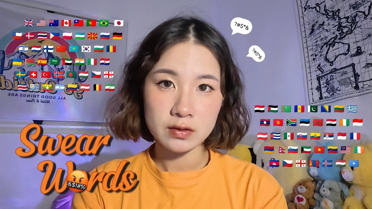 ASMR SWEAR WORDS in 70 Different Languages