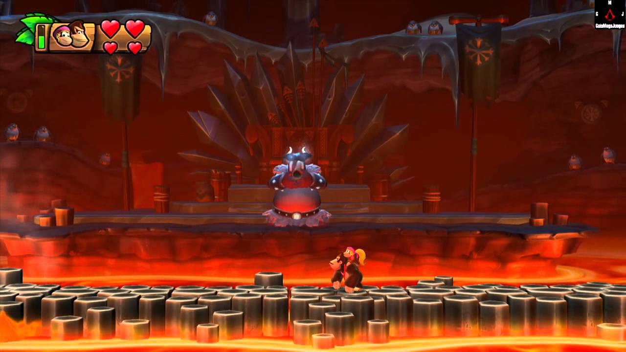 Donkey Kong Country Tropical Freeze Jefe 6 Soberano Soberbio Final