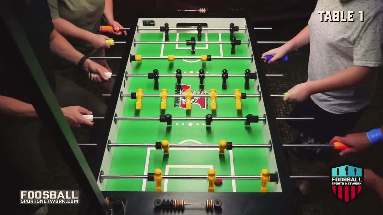 2024 Oklahoma State Foosball: Rookie Doubles Final | Hunter S & Rob P vs Zach F & Lacey J