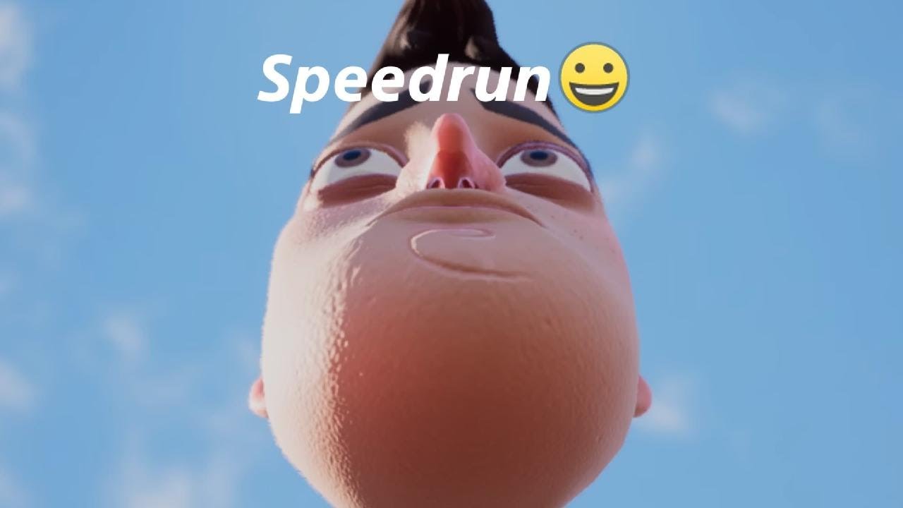 Hello Neighbor Act 1 till 3 speedrun