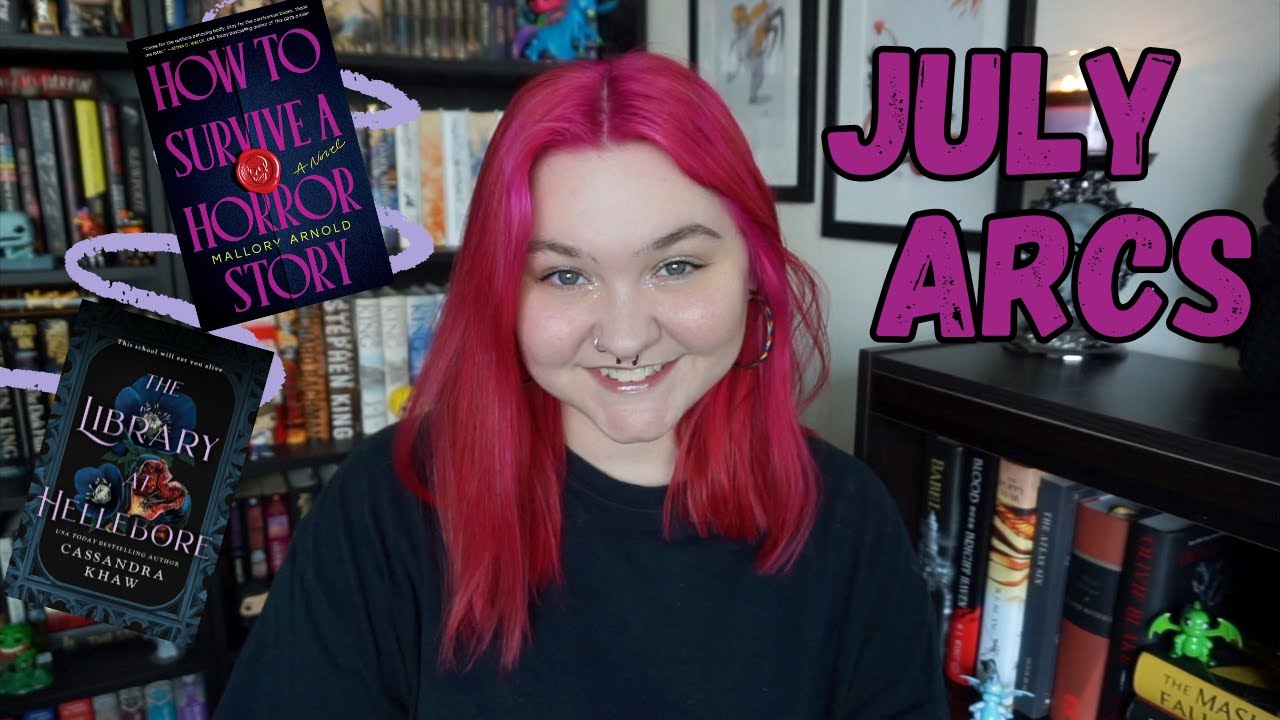 Reading New Horror Releases // July Arcs Reading Vlog