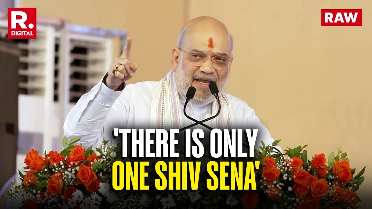 'Only One Shiv Sena': Amit Shah Backs Eknath Shinde, Says 'No Separate Faction Remain'