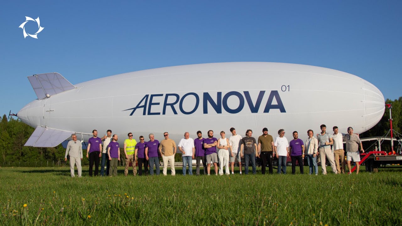 NOVA-01 Luftschiff am Himmel: So war es
