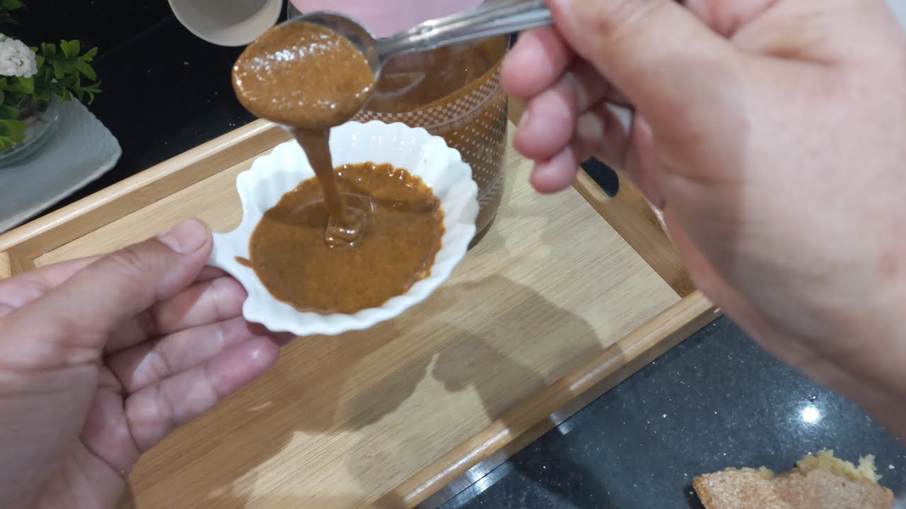 املو باللوز والزنجلان بطريقة صحية ولذيذة وسهل التحضير 😋😋