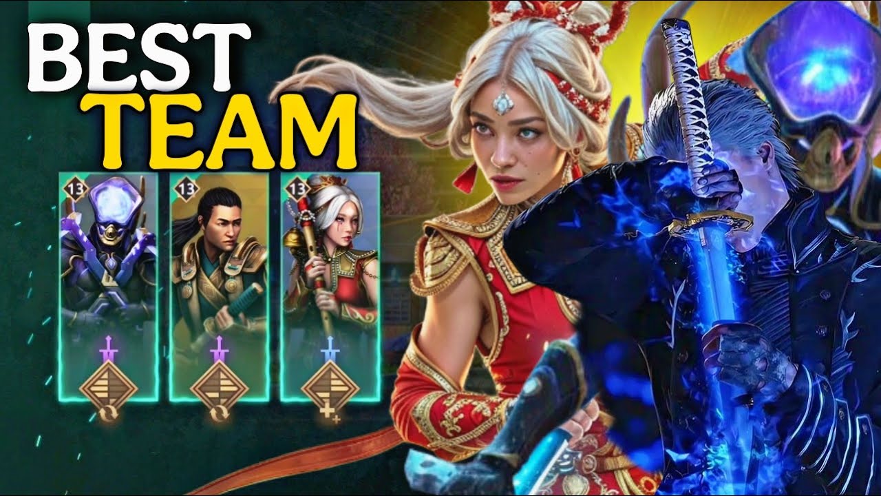 How To Win Every Match? ☠️ Select This Team and See the Magic ✨ || Shadow Fight 4 Arena