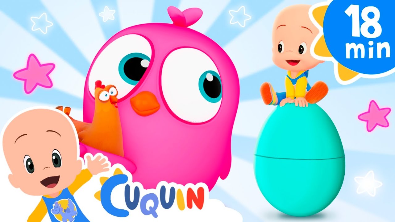 La Gallina de los Huevos Sorpresa | Cánticos | Cleo & Cuquín