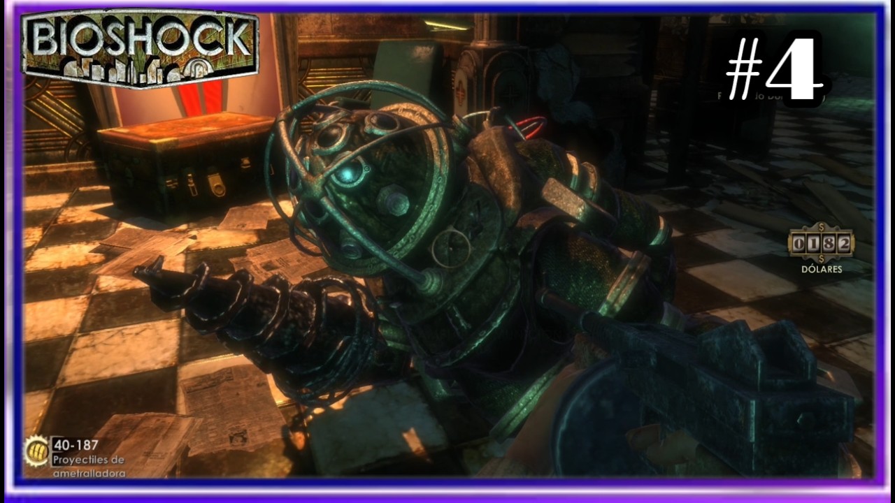 #4 BIOSHOCK - NUESTRO PRIMER COMBATE CONTRA UN BIG DADDY 🤯