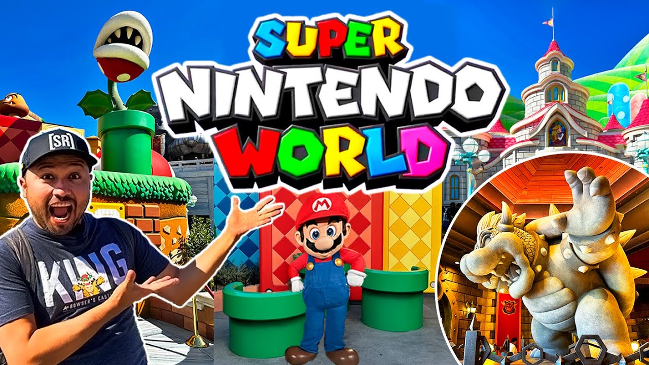 ⭐️ SUPER NINTENDO WORLD ▶︎ Universal Studios HOLLYWOOD 🤩 Guia COMPLETA CÓMO LLEGAR 👌 PRECIOS y más