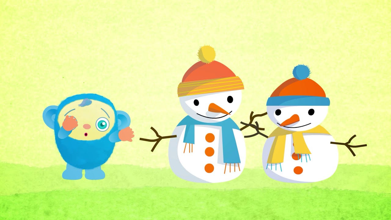 Dibuja Los Colores de Invierno | Los Colores en Espa&ntilde;ol | Pandilla de Colores y Amigos | BabyFirst