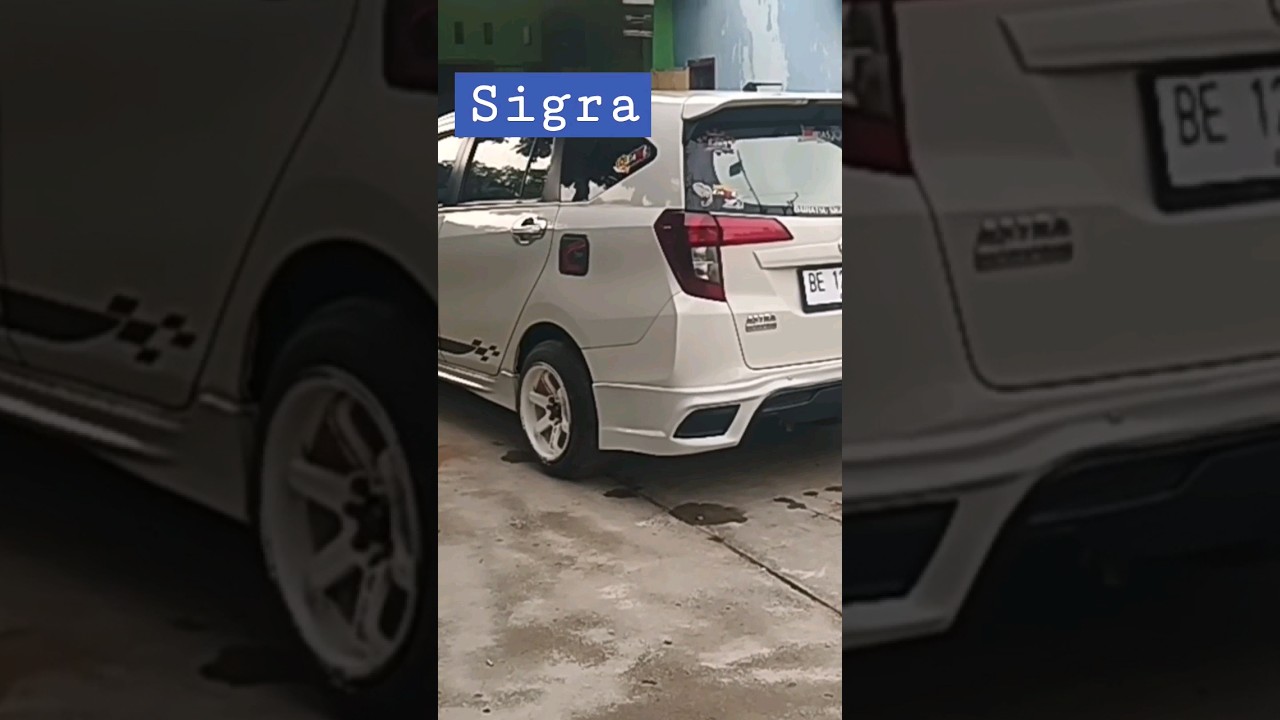 SIGRA VELG CELONG!BODYKIT SIGRA,Sigra modifikasi#sigra #shorts#bodykit